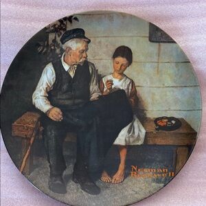 Norman Rockwell Collection Plate